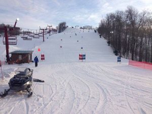 Race Course View from the bottom of Birch Run