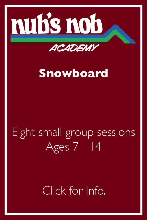 Snowboard Academy 2024 Nub's Nob Ski Area Northern Michigan